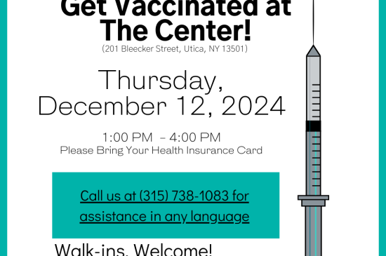 December 12 2024 Vaccine Flyer